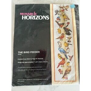 VTG Monarch Horizons "The Bird Feeder" Orig Sealed Package 1986 CS 32 Sealed